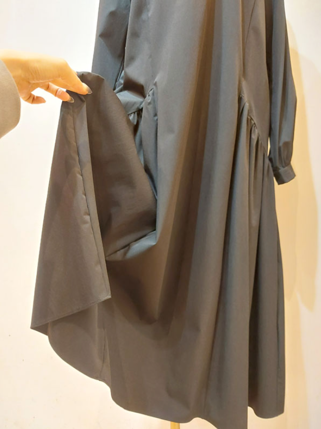 ◇MN Knit Factory(エムエヌ ニットファクトリー)◇ギャザーフレア