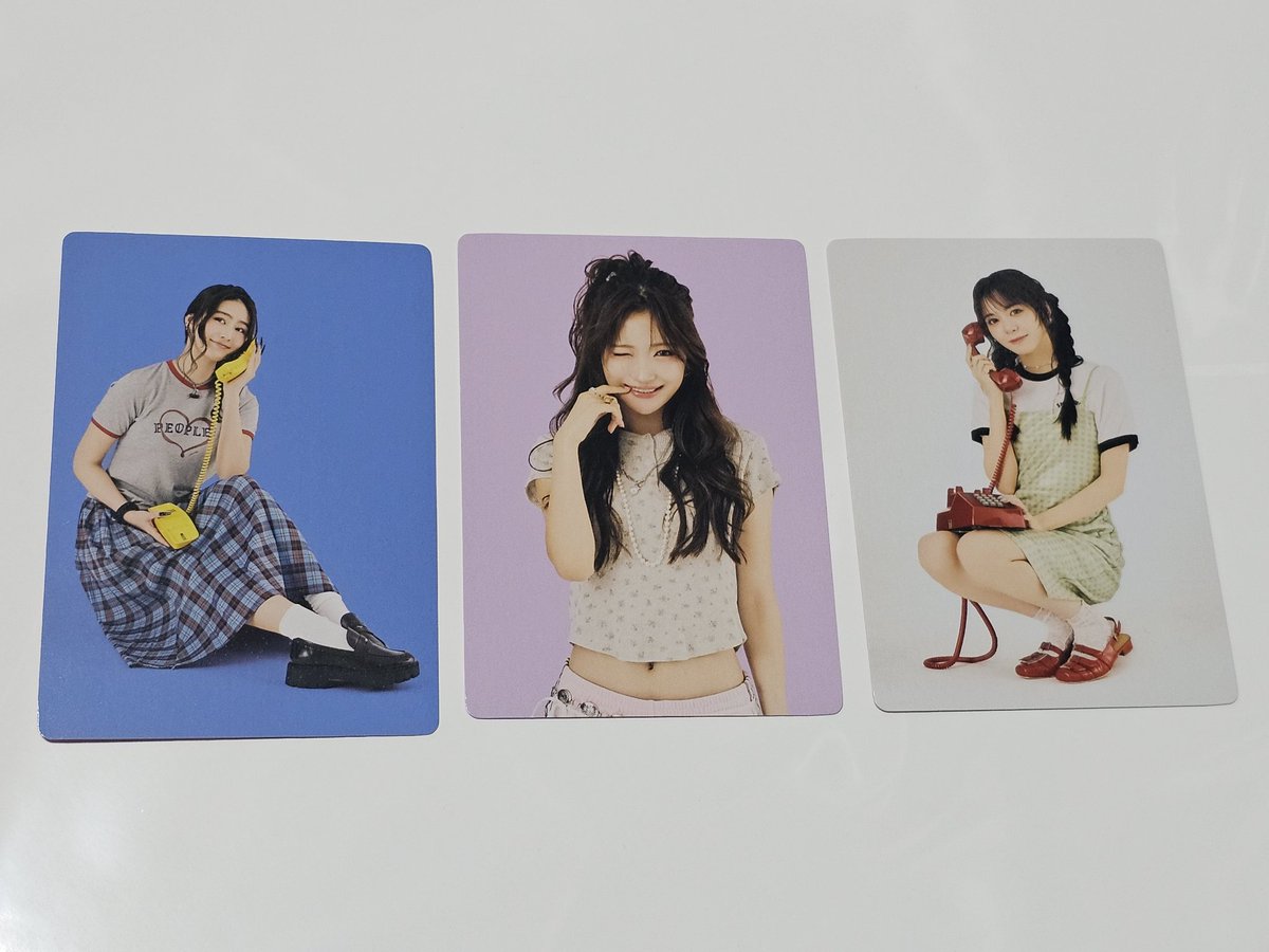 【交換希望】Girls2 ガールズガールズ ランダムフォトカード calendarshot カレンダー

譲)百花・桜花・來亜

求)未渚美の引き

郵送か12/26国際フォーラムにて交換可能です！
よろしくお願いしますm(_ _)m