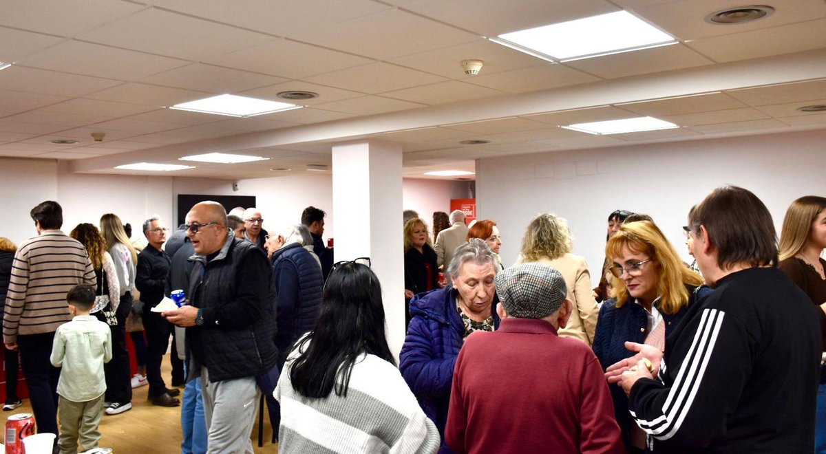 Emocionado y agradecido por la celebración de la tradicional Copa de Navidad del PSOE de Arganda. Una tarde-noche muy emotiva en la que hemos tenido la oportunidad de encontrarnos y felicitarnos los unos a los otros.
Quiero agradecer afectuosamente a todos los y las que se han