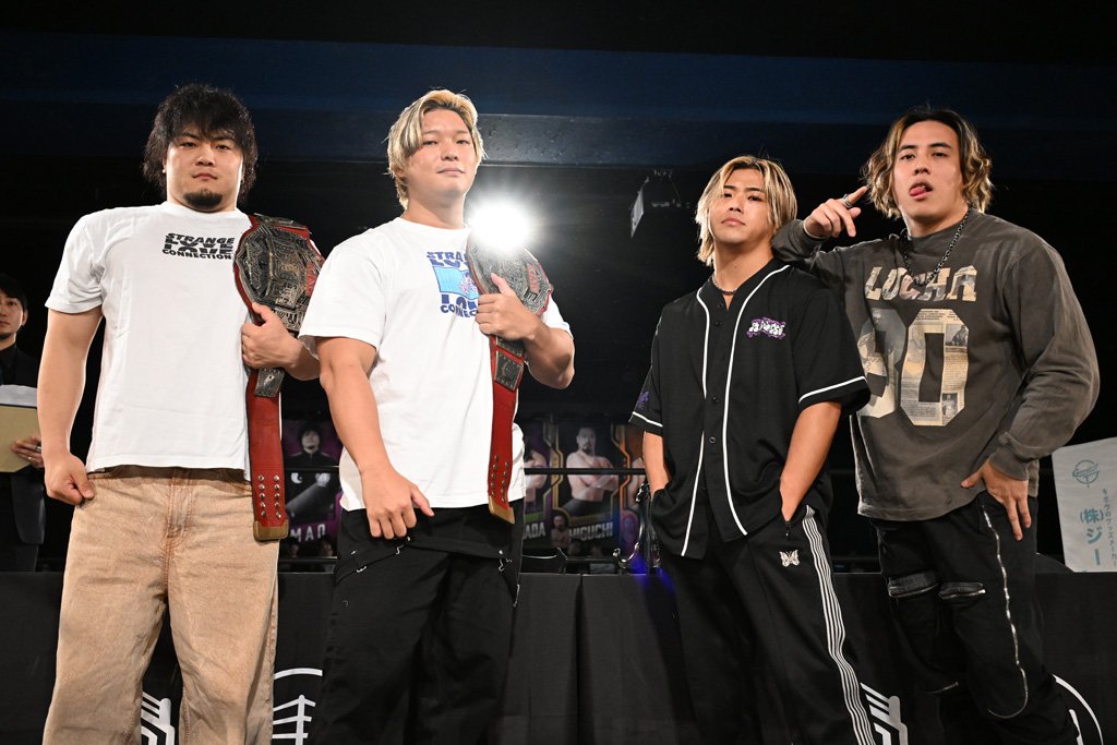 いよいよ、明日はKO-Dタッグチャンピオンなる日。

DDTの皆さんこれからよろしくね。

#ddtpro 
#FSWAG 
#puzzle_pw