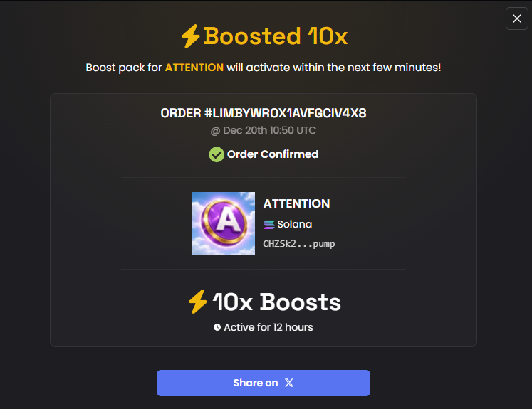 Bob420696767's tweet image. 10x boost payed

we will only get more and more $ATTENTION