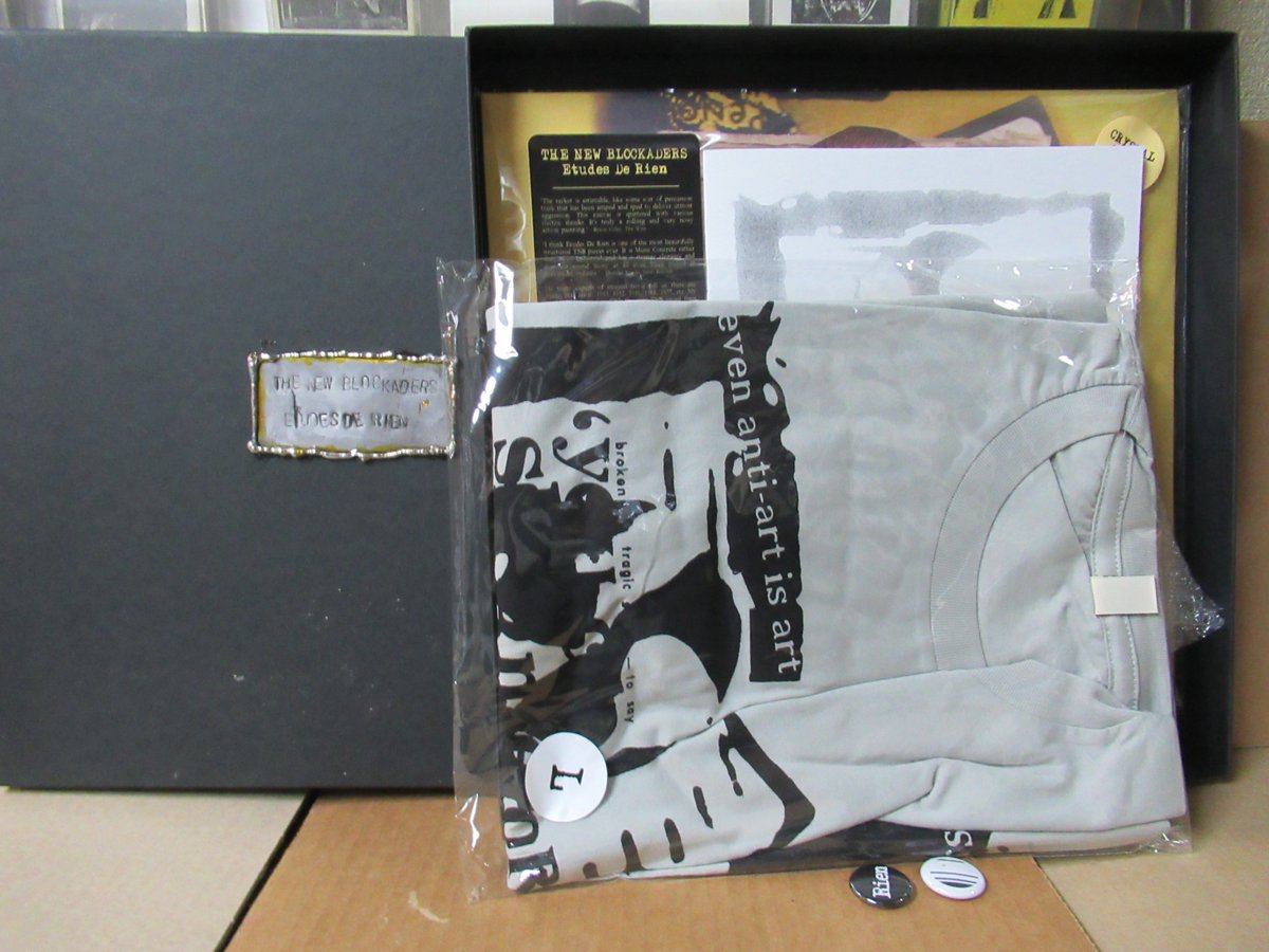 the NEW BLOCKADERS Box &amp; LPs IN.