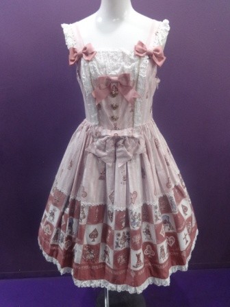 BABY THE STARSの チェスアリス～あの日の私の宝物～柄ジャンパー