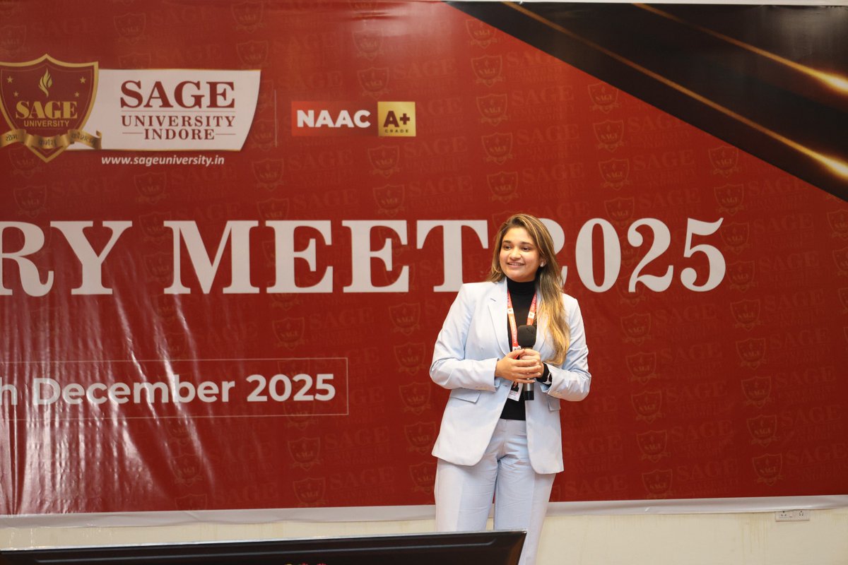 SAGE University Indore tweet media