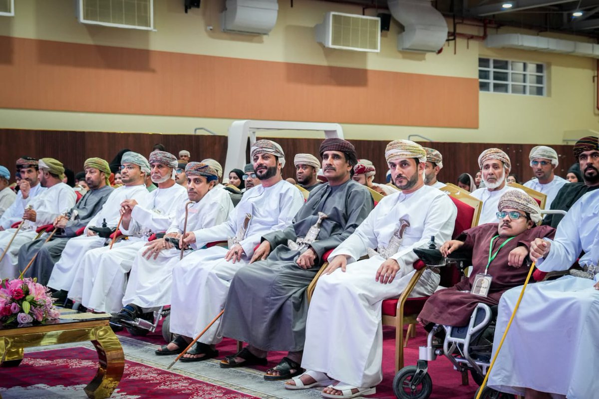 IbriOad's tweet photo. في مساء بهيج إحتلفت الجمعية العمانية للأشخاص ذوي الإعاقة بعبري #اليوم_اليوم_العالمي_للاشخاص_ذوي_الاعاقة
في حضور كبير من الأشخاص ذوي الإعاقة في السلطنة ومنتسبي ومتطوعي الجمعيات برعاية سعادة الشيخ عبدالعزيز بن حمدان البلوشي عضو مجلس الشورى ممثل ولاية عبري بقاعة المهلب بن أبي صفره https://t.co/LTW2BIiddU
