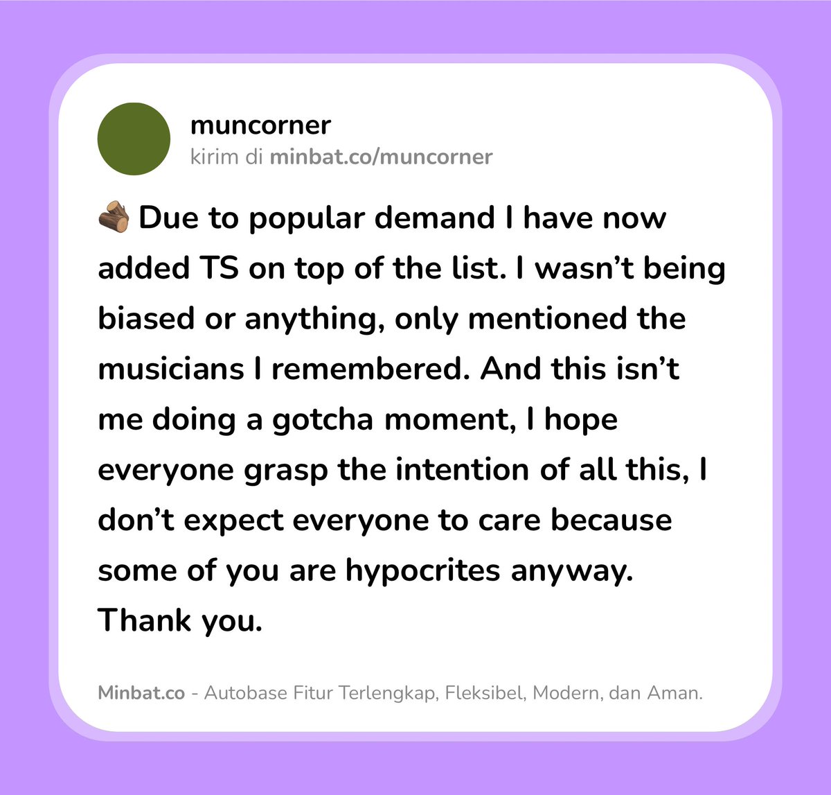 muncorner's tweet image. 🪵 Updated list. x.com/muncorner/stat…