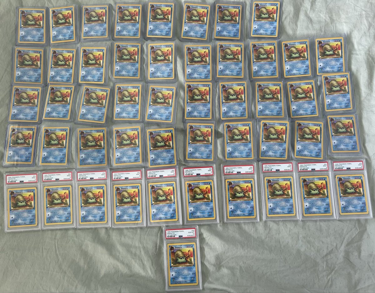 OmanyteTears's tweet image. The PSA9 Omanytes have arrived safely at home.🙏🏼🐚♥️ We’re counting 49 out of 140 still on their journey. 
More will follow. 🐌_____🏠

#Omanyte #Catchemall #Pokemon