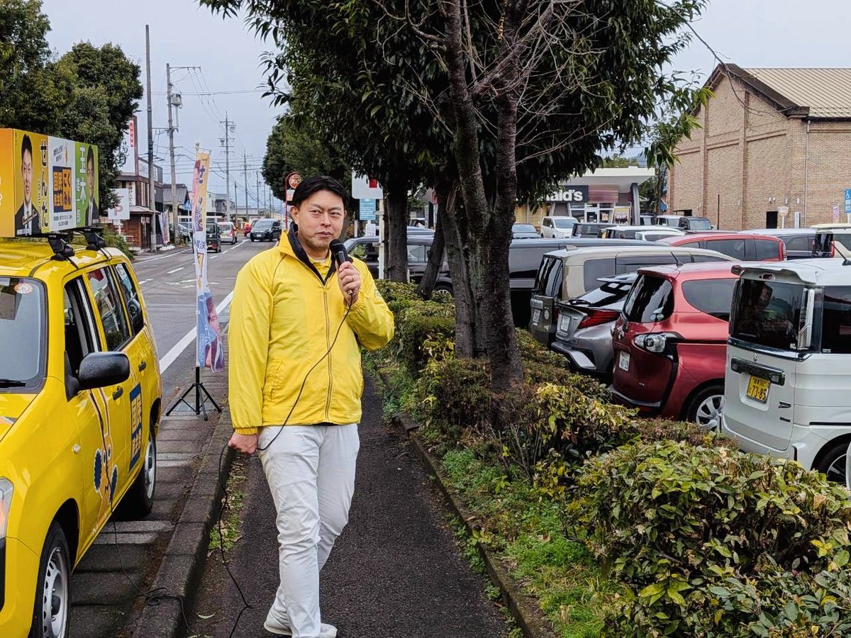 あきひろ様 本日は山県市を皮切りに、美濃市・関市・各務原市にて街頭活動を行い