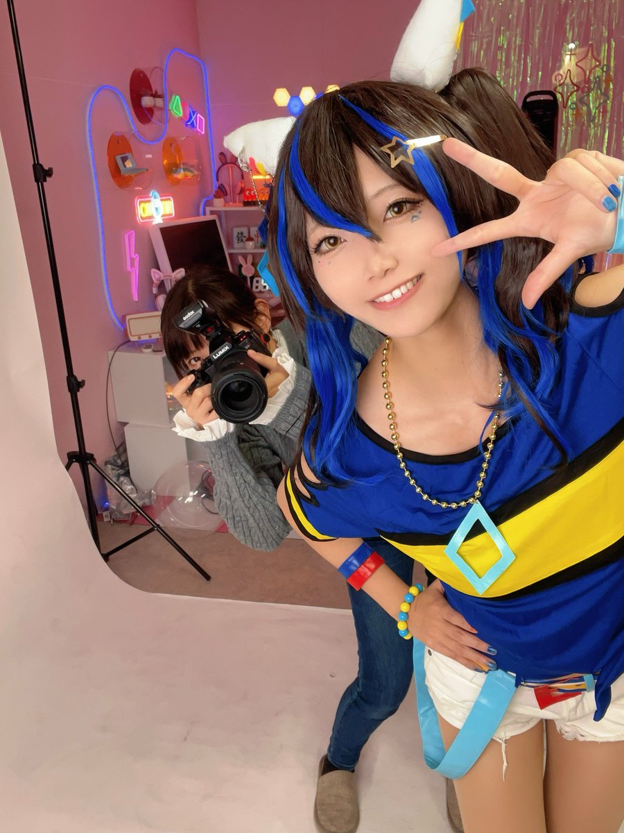 mam_1582's tweet image. スタジオUNIさんに行ってきた🤟🌟
イトウさんに撮影してもらったうぇい！