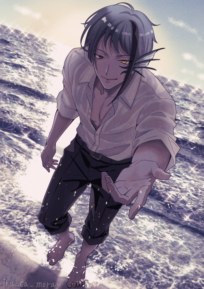 iru_ca_moray's tweet image. 一緒に、帰りましょう

#twstファンアート
#ツイステファンアート