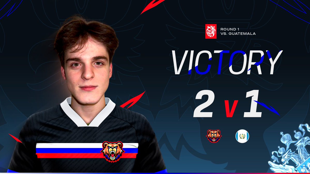 russia_team12's tweet photo. โช๏ธ VICTORY ๐ต
๐@CR_Supremacy WC
๐@GTseleccionCR
๐ฏ2-1
๐@GLHFhhh
What a great start into the competition!
#WeAreSWC #WeAreRUS https://t.co/s1Gk4ibWyJ