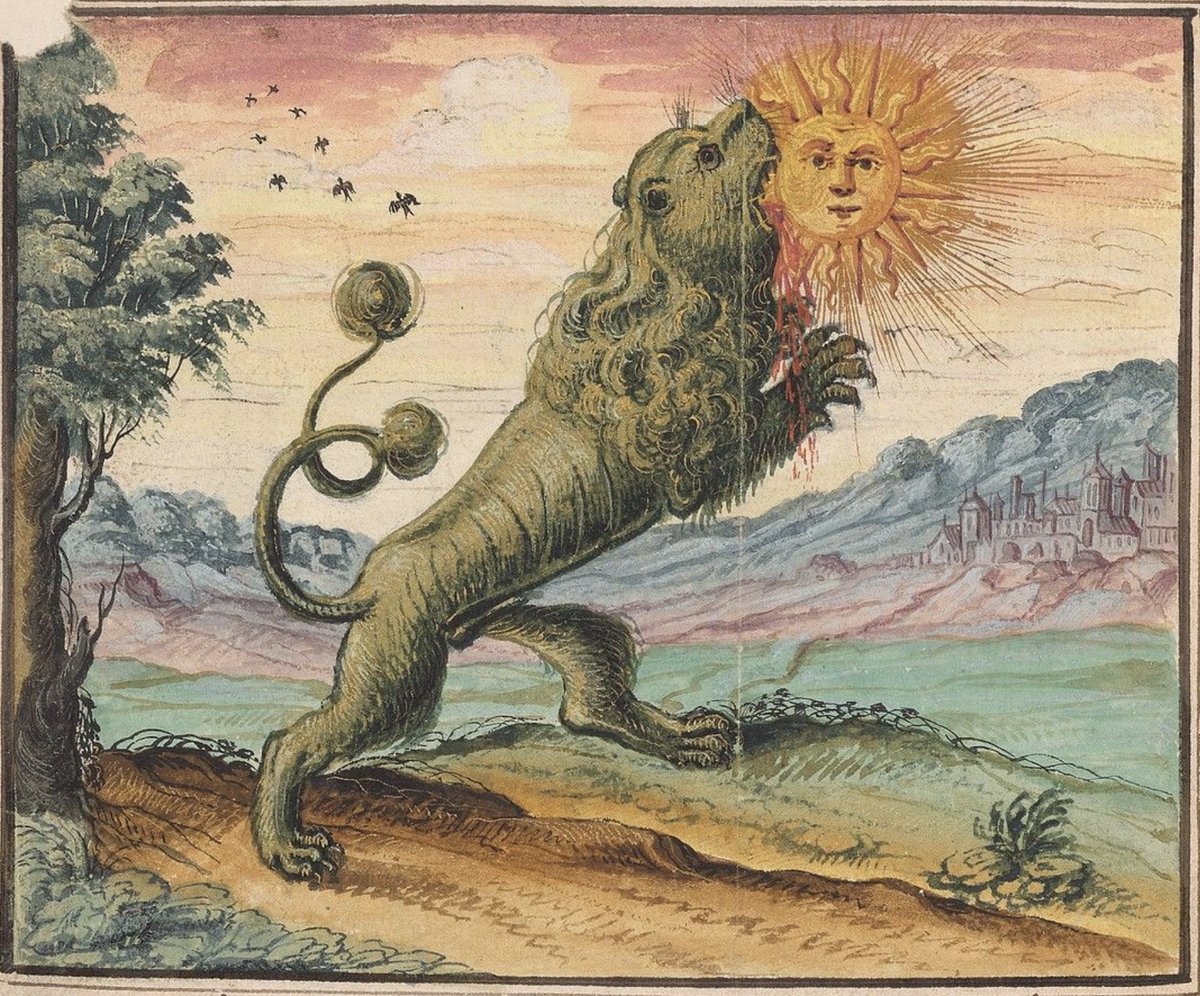 Illustration from Alchemical and Rosicrucian Compendium, c. 1760