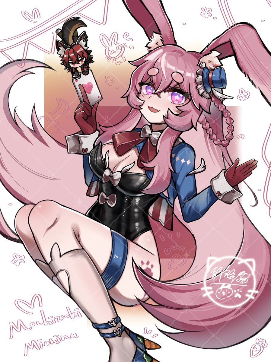 昨天完成的委託圖！！

#委託 #兔女郎