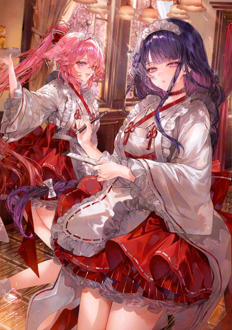 巫女メイド