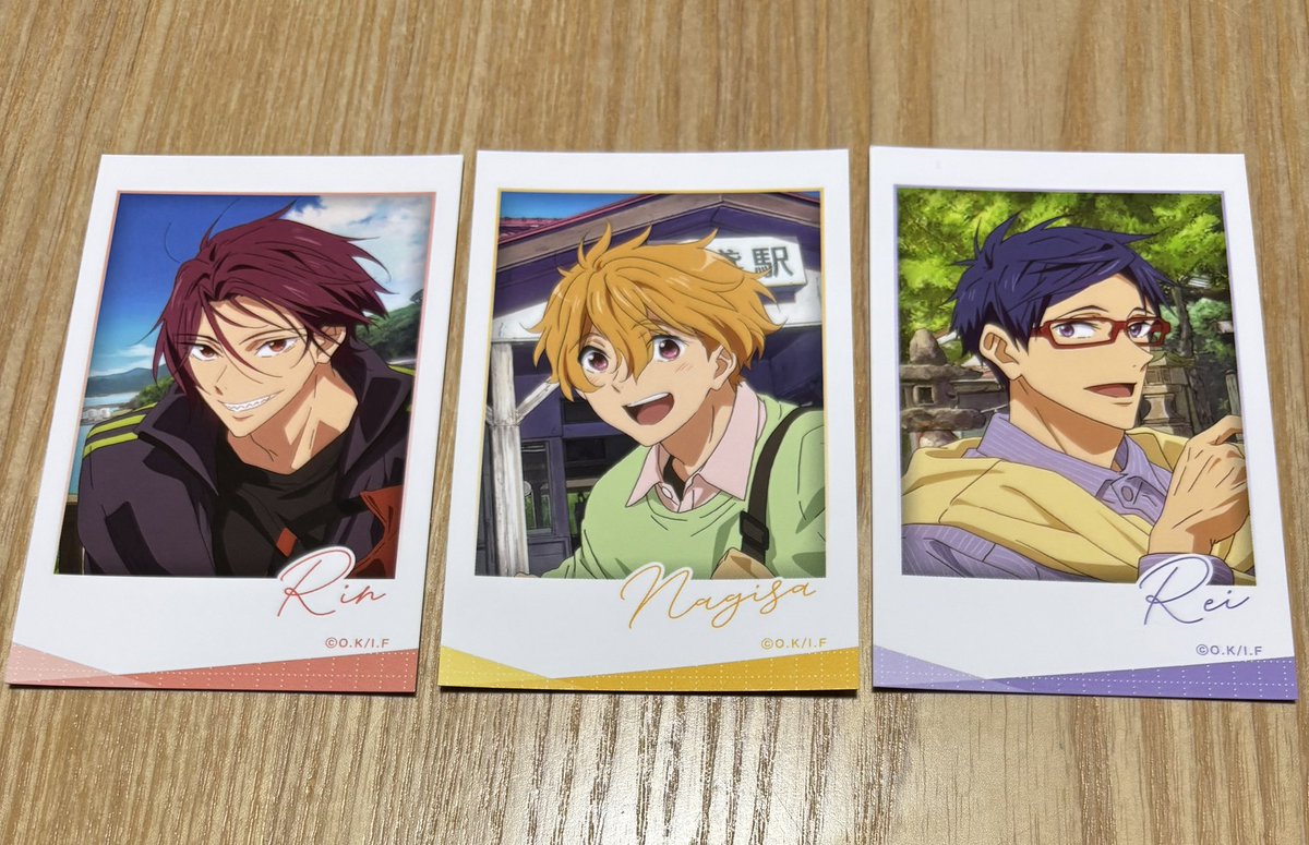 Ja4c2's tweet photo. 【交換】Free! FS フォトカード　コレクション　hometown  フォトカ　京アニ 岩美

譲　凛　渚　怜

求　郁弥　旭

コンプ目的です。郵送にて交換希望です。
2：2まとめてで条件合う方いらっしゃいましたらよろしくお願いします。 https://t.co/zIJKIRZyNT