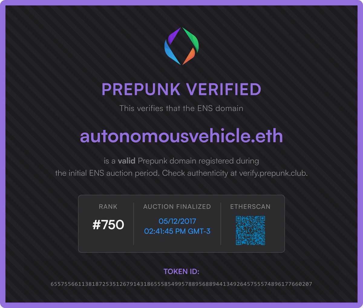 enschile's tweet photo. An intense auction of premium items from the ENS rank prepunk club, under 1000, is underway. I feel happy.
They still don't understand that the only way to go back to 2017 is here.
If you collect ENS and don't have a rank under 1000, welcome to this fight, there are still 10 available.
https://t.co/vTLP8sE7y5
@ensgoat @sat_eth @BrantlyMillegan