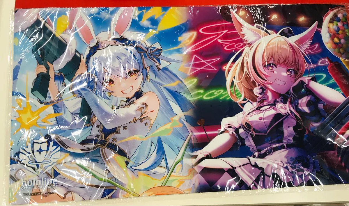 ホロカ エントリーカップ ブレイマット 兎田ぺこら＆尾丸ポルカ サプライ 販売情報】 『兎田ぺこら＆尾丸ポルカ』特製プレイマット