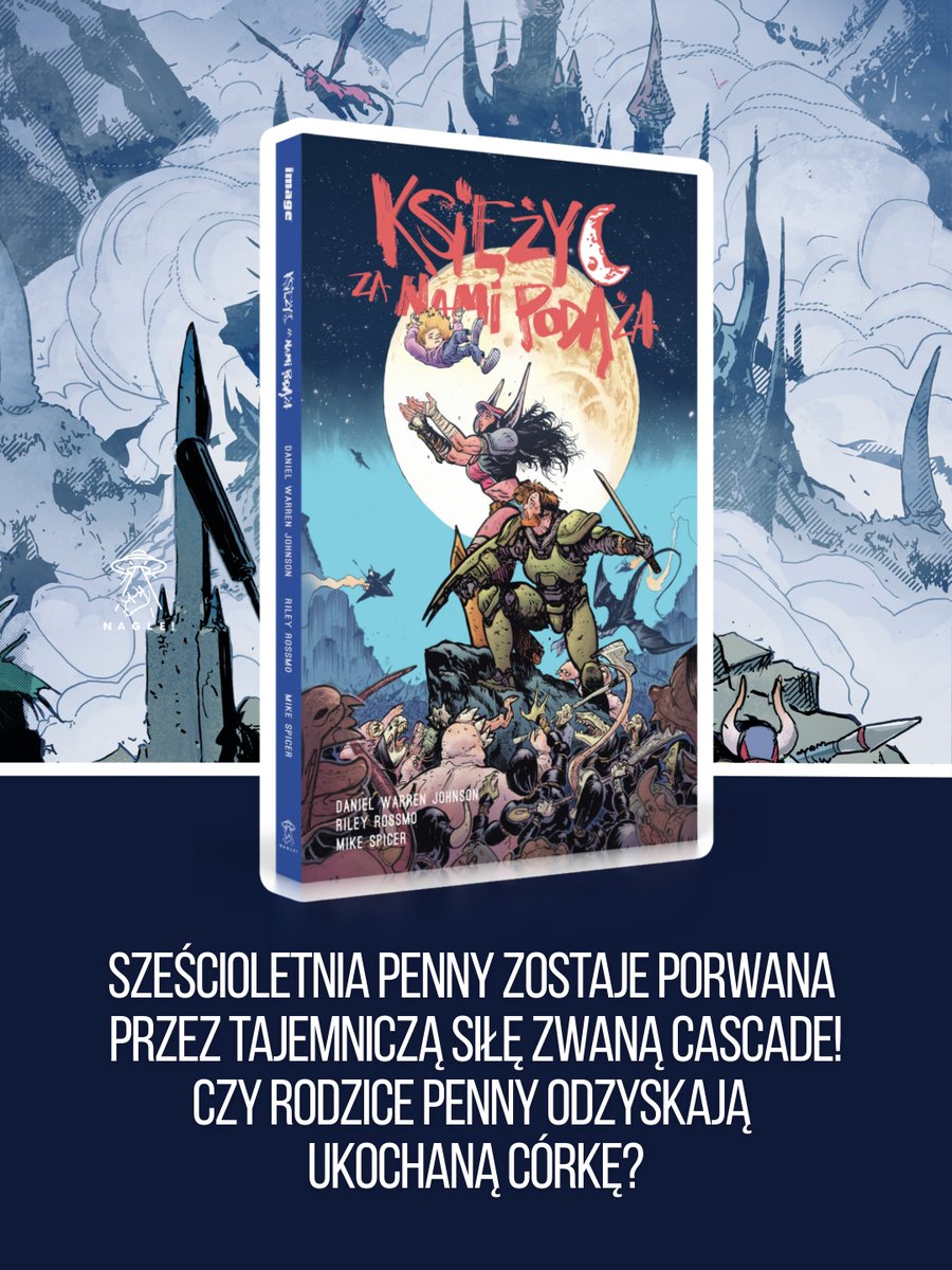 NAGLECOMICS's tweet image. ❗️🔥❗️ Sześcioletnia Penny zostaje porwana
przez tajemniczą siłę zwaną Cascade! Czy rodzice Penny odzyskają ukochaną córkę? #komiksy #naglecomics #książki