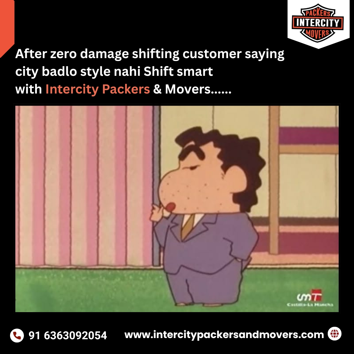 Intercity_123's tweet image. After zero-damage shifting 😎
Customer be like: “City badlo, style nahi!”
Shift smart with Intercity Packers &amp;amp; Movers 🚚
📞 Book now for damage-free relocation!
intercitypackersandmovers.com
91 6363092054
#IntercityPackersAndMovers #ZeroDamageShifting #ShiftSmart