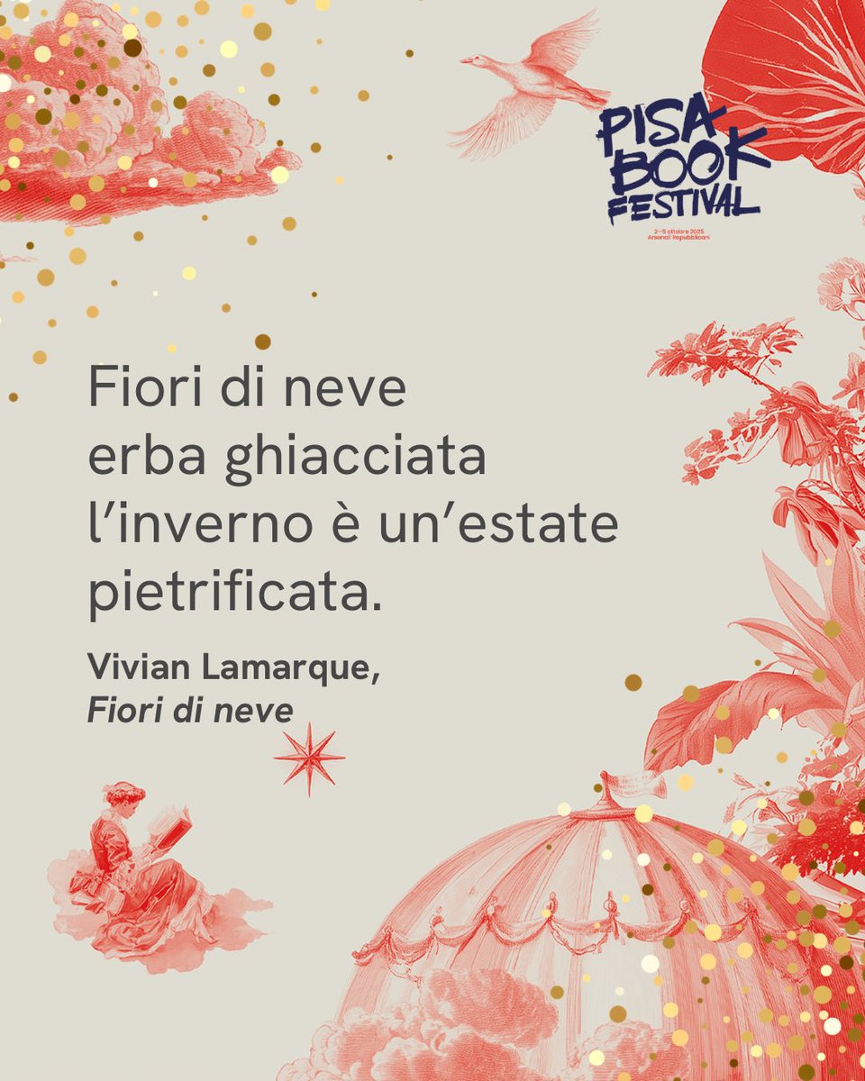 📚 “Fiori di neve erba ghiacciata l’inverno è un’estate pietrificata.” — Vivian Lamarque