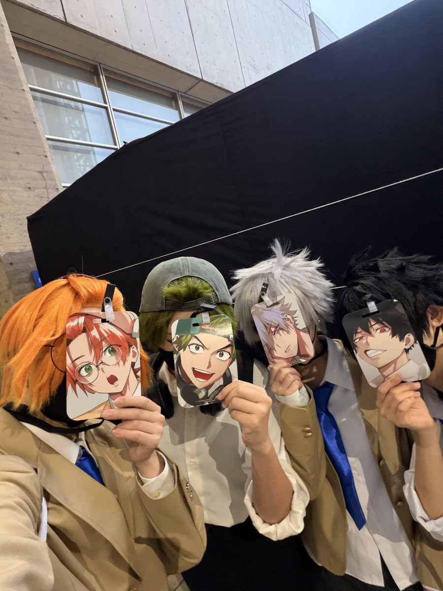 本日ジャンフェスにてファンバス集結なり〜👻🚫