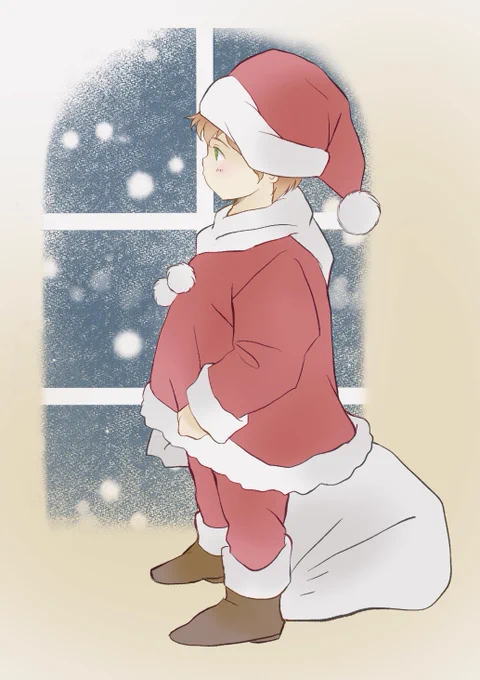 見習いサンタ #illustlation #クリスマス #Christmas2025