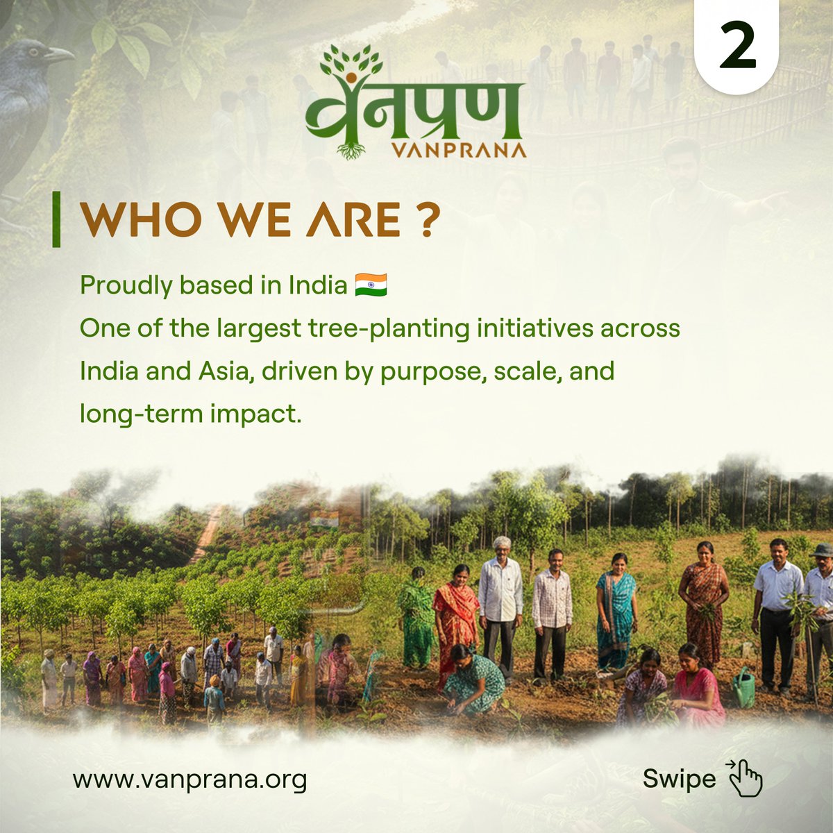 vanprana's tweet photo. Launching #VanPrana 🌿
Forests for people &amp; planet—clean air, carbon capture, wildlife care. https://t.co/7slbNNN1hG