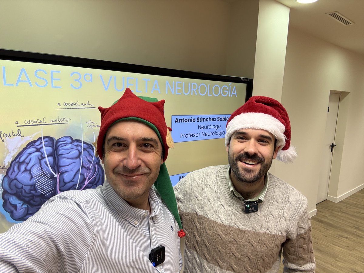 Terminando el año con espíritu navideño y pudiendo mostrar lo bonito de la neurología con <a href="/antsoble/">Ant San Sob</a> . Espero que os haya gustado, hayáis aprendido y os hayamos ayudado a estar más cerca de vuestro sueños. 
Un abrazo