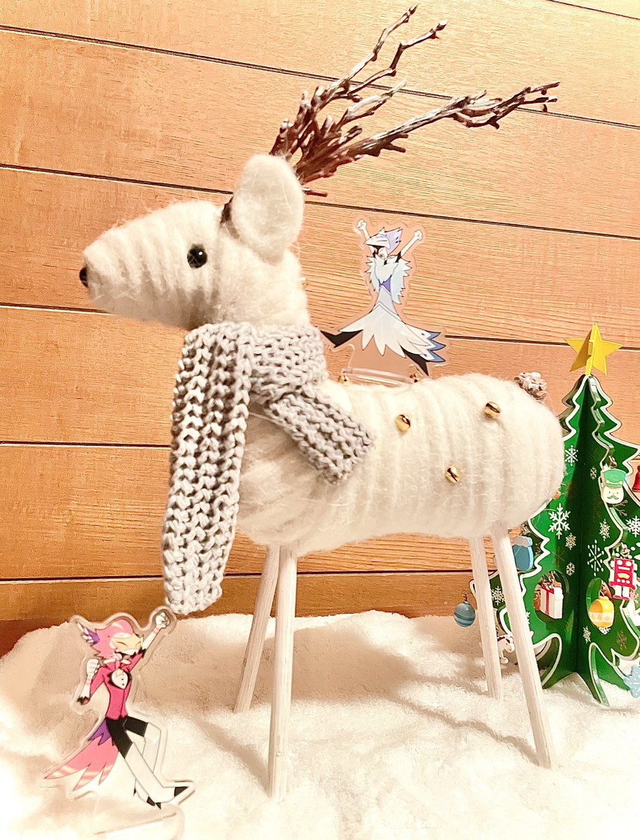 RT @kanipan_nico: ・サンタさんだ！ ・大きいトナカイに乗れて