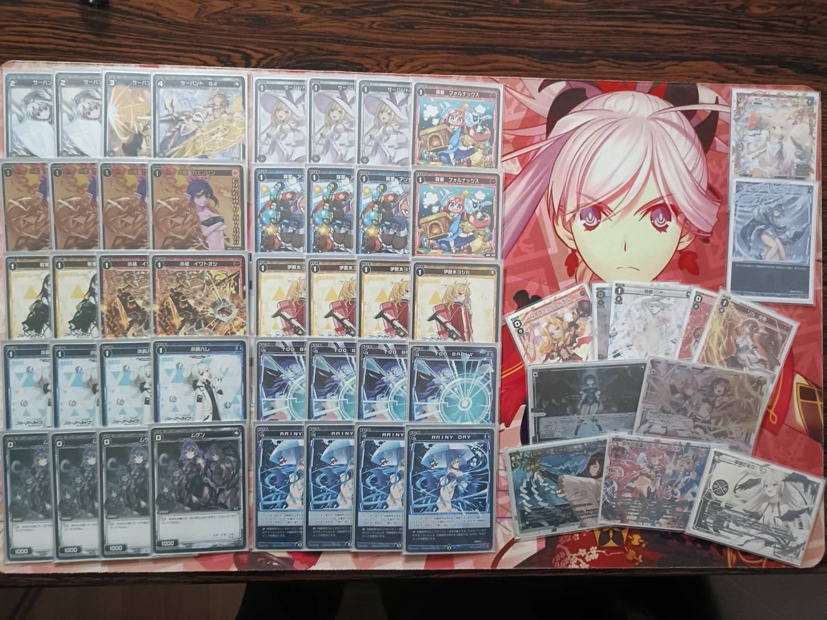 本日のウィクロスセレモニー(キーセレ)は6人で開催されました！

優勝:おうかさん「ブルアカ夢限」

おめでとうございます！！