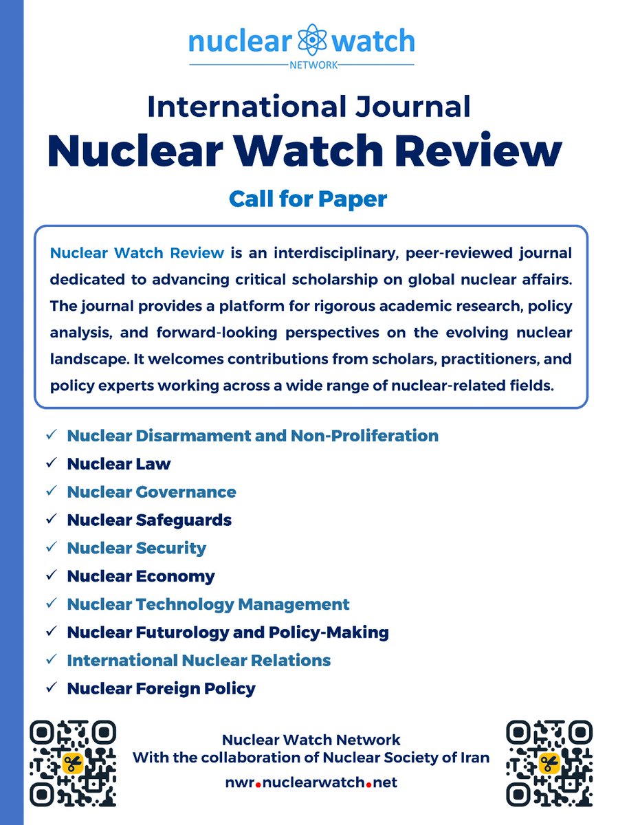 sasantwit's tweet photo. #Call_for_paper on soft nuclear topics: https://t.co/uT4g07sPm4