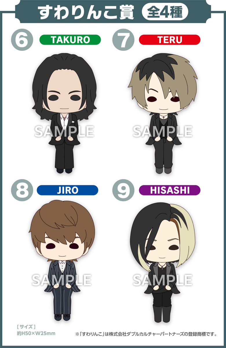 今さらですがまだ在庫があったので TERU,HISASHIを含むキャリーケース