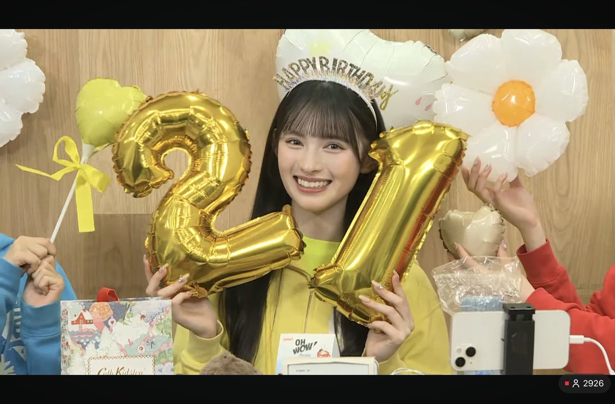 あきちゃん改めてお誕生日おめでとう🎉 21歳のあきちゃんも楽しみ