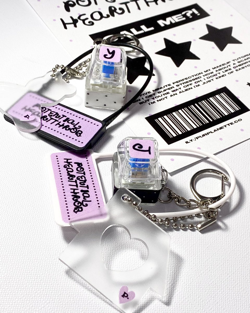 purplanette's tweet photo. ✿ PLAND MAIL ORDERS ✿

Close 22 Dec 2025

keychain set and keycaps are costumizeable ;-)

LINK Potential Heartthrob??? 
🔗 :: https://t.co/4u5481RjK8

fullpayment only! due to high shopee admin price

order link also available on instagram highlight / bio ;-) ✿ https://t.co/HwSCajLq1a