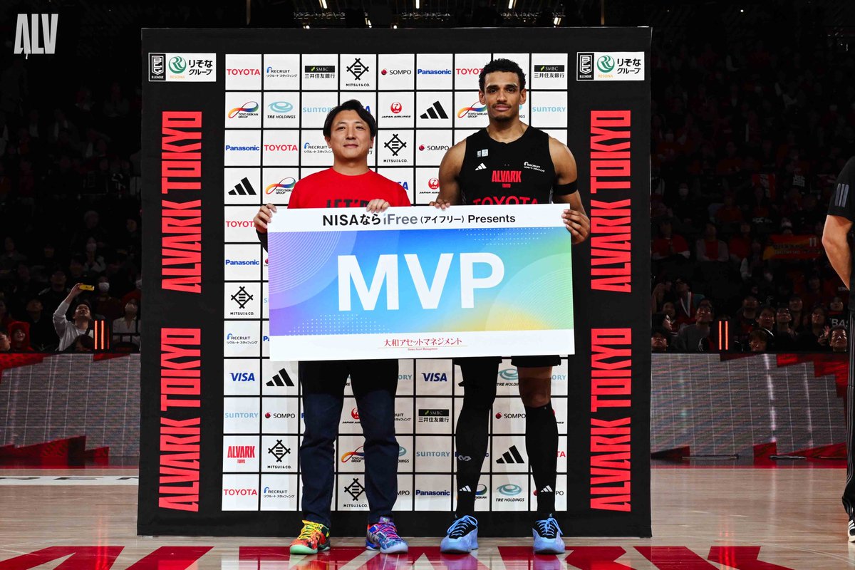 👑𝐓𝐎𝐃𝐀𝐘'𝐒 𝐌𝐕𝐏👑 #11 セバスチャン・サイズ選手 15得点に加え