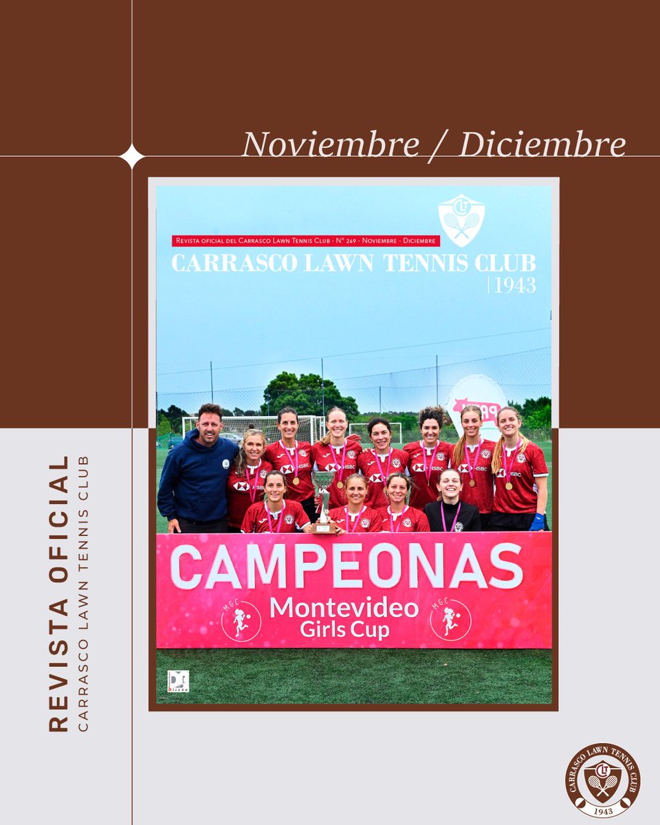 📚 Compartimos con ustedes una nueva edición de la revista oficial del Carrasco Lawn Tennis Club.

🔗issuu.com/revistasdp/doc…