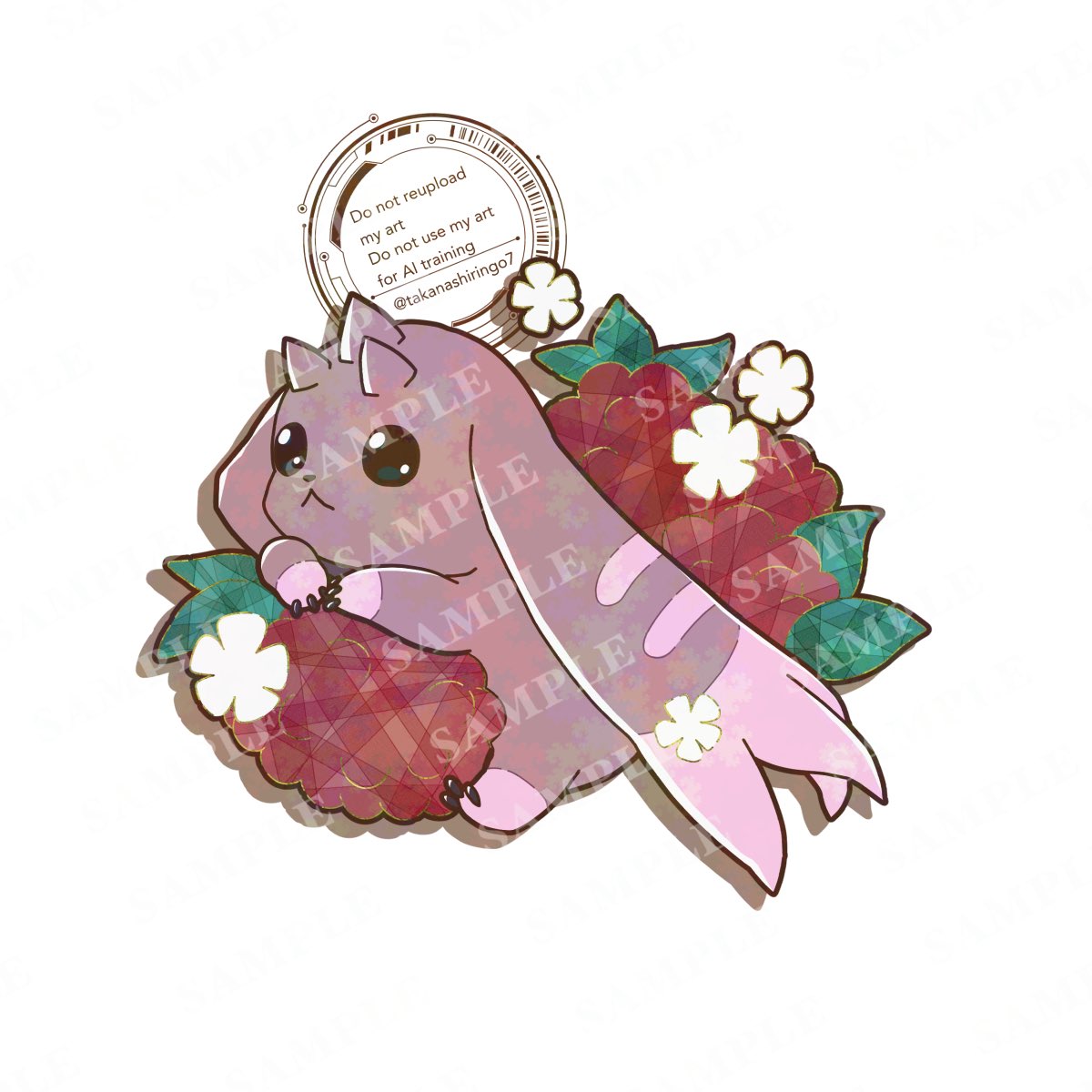 takanashiringo7's tweet photo. Rabbit&amp;berry

ロップモン✨🐰🌪️ https://t.co/3FMDaDBNqH
