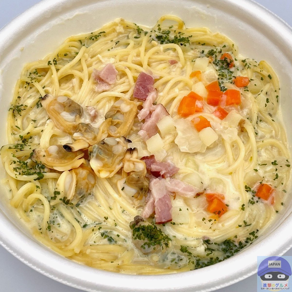 クラムチャウダースープパスタ（626円）」 2025年12月17日発売