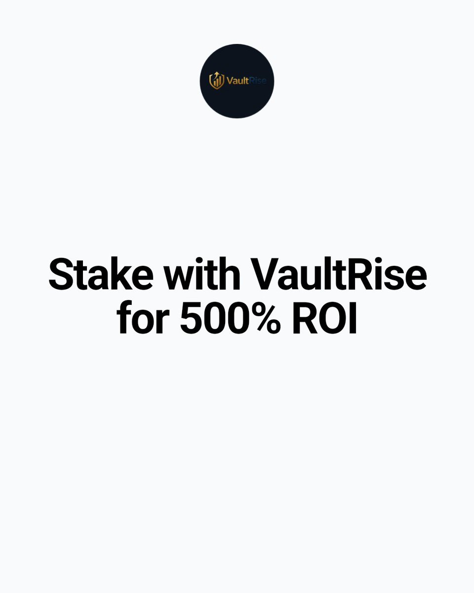 Invest smart with VaultRise
Secure your future with verified smart contracts. High ROI staking up to 500%. Transparent, on-chain platform built on trust.
Join thousands growing wealth with confidence.
Ready to rise? 
Join our Telegram t.me/VaultRiseApp