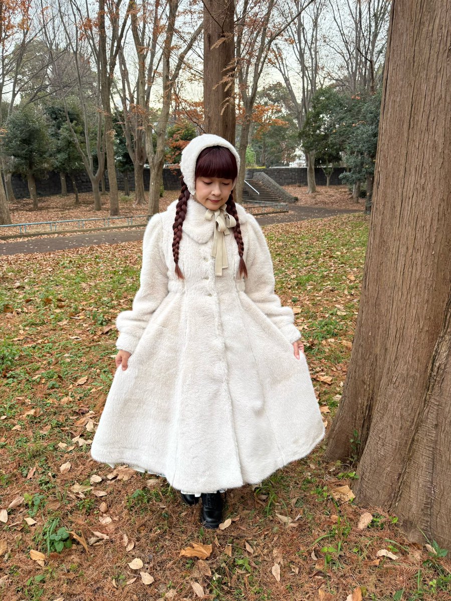 ふわふわモコモココート🐰 お人形みたいになれちゃう♡肌触り最高✨