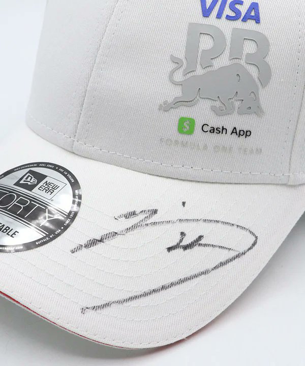 角田裕毅 直筆サイン入り VISA CASH APP RB チーム NEWERA キャップ