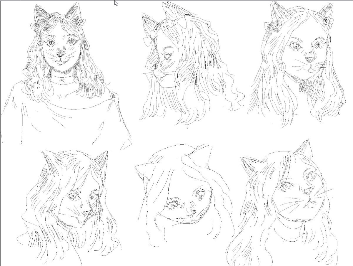 Laylinespost's tweet image. I’ve been drawing a lot lately :3