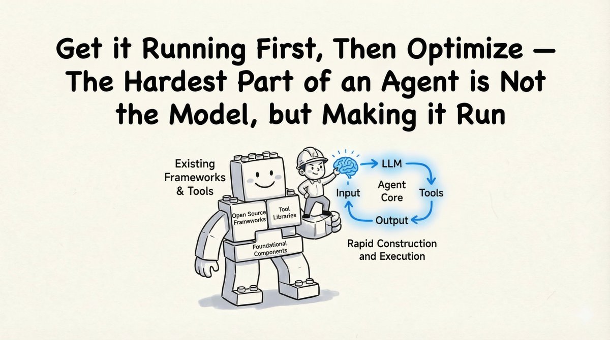 技术上的成功:我们是如何实现的
作为一名技术顾问,我给出的第一条建议非常务实:“先让它运行起来,再进行优化。”构建代理程序并不是最难的部分;完成整个执行循环才是。