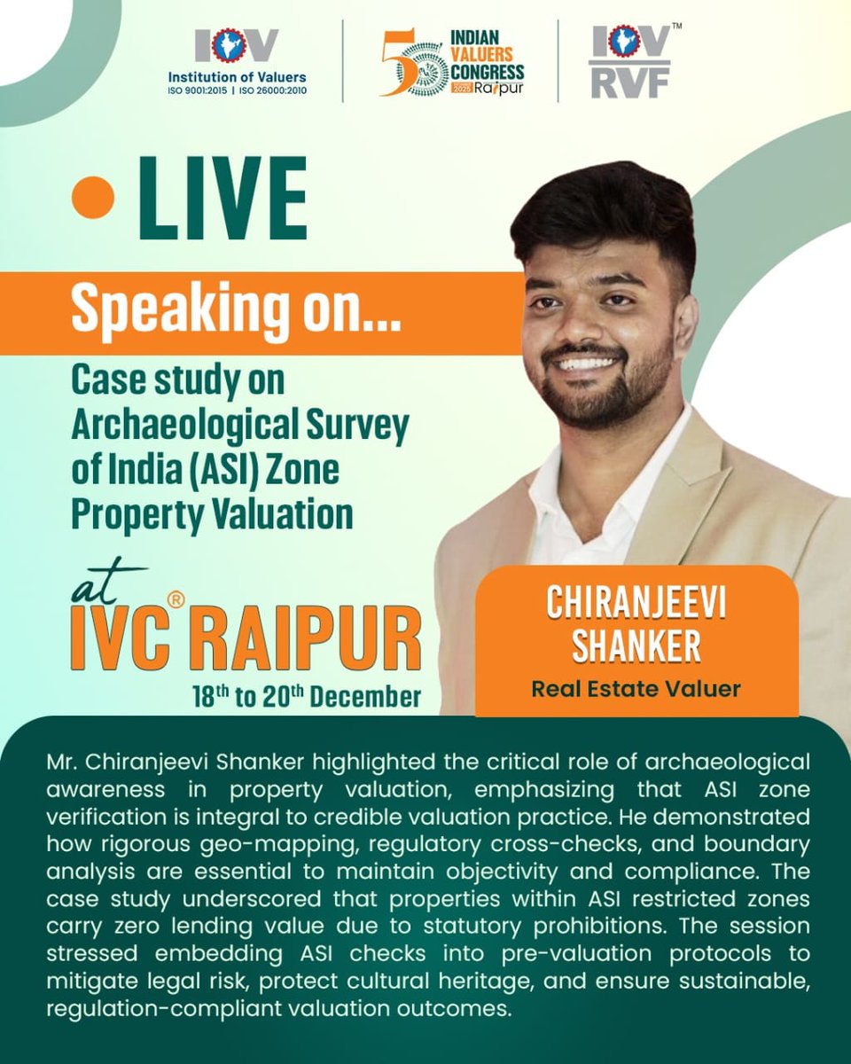 iovivc's tweet photo. Live Sessions at the 56th Indian Valuers Congress in Raipur, Chhattisgarh, at Pandit Dindayal Upadhyay Auditorium.

#IVC2025 #IndianValuersCongress #Valuation #Valuers #Live #Eminent #Speaker #Expert #RegisteredValuers #Porfessionals #IOV #IOVRVF #LiveSession #TechnicalSessions https://t.co/3L1GnV9H0H