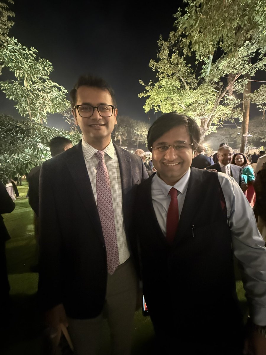 Tarunnangia's tweet photo. Wedding of the year 2025 -: 

From Gautam @gautam_adani to brothers Mukesh & Anil Ambani, N. Chandrasekaran, Chairman of @TataCompanies Tata Sons, Sameer Jain of Times of India group, Anand Mahindra, Commerce Minister Piyush Goyal, Devaunshi & Anoop Mehta, President of Bombay Diamond Bourse and the who’s who of India’s power, policy, business and celebrity circuit marked their presence at the wedding celebrations of Ritish son of Sr. Adv. Amit Desai and Bayjool Desai with Aakriti, daughter of Kanika & Rajnish Bahl 

The grand wedding functions, hosted across iconic venues including The Oberoi and the Royal Western India Turf Club, Mumbai, saw an extraordinary gathering of leading names such as Zia Mody & Jaidev Mody, Raian & Manik Karanjawala & Company, Shardul Shroff with Pallavi Shroff, Mahesh Jethmalani, Adv. MAHESH AGARWAL, Zulfiquar Memon with papa Sr. Adv. Majid Memon son Mikhail , @udaykotak Kotak, Ameet Naik, Rishabh Shroff , @Suhelseth , Sr. Adv. @PercyBillimoria , Karishma Vora, among several other eminent personalities and yours truly Tarun Nangia. 

A rare and heartening highlight was the presence of a close-knit trio from Sydenham College Cyril Shroff, Vandana Shroff and Uday Kotak friends of over 50 years with Amit Desai, who attended all the wedding functions right till the very end, exemplifying enduring friendships that span decades. Rgds. LSTN