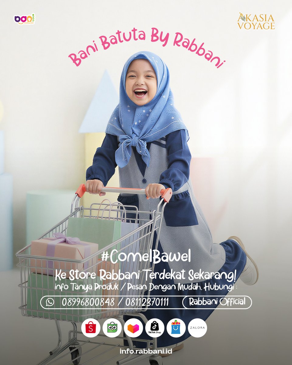 rabbani_proke's tweet photo. Coba komen dong di bawah, Ayah &amp; Bunda domisili mana nih? 👀

𝗕𝗮𝗻𝗶 𝗕𝗮𝘁𝘂𝘁𝗮... 𝗖𝗼𝗺𝗲𝗹 𝗕𝗮𝘄𝗲𝗹ⵑ 😆

#BaniBatuta #ComelBawel #Rabbani https://t.co/DwvVJ0rByl