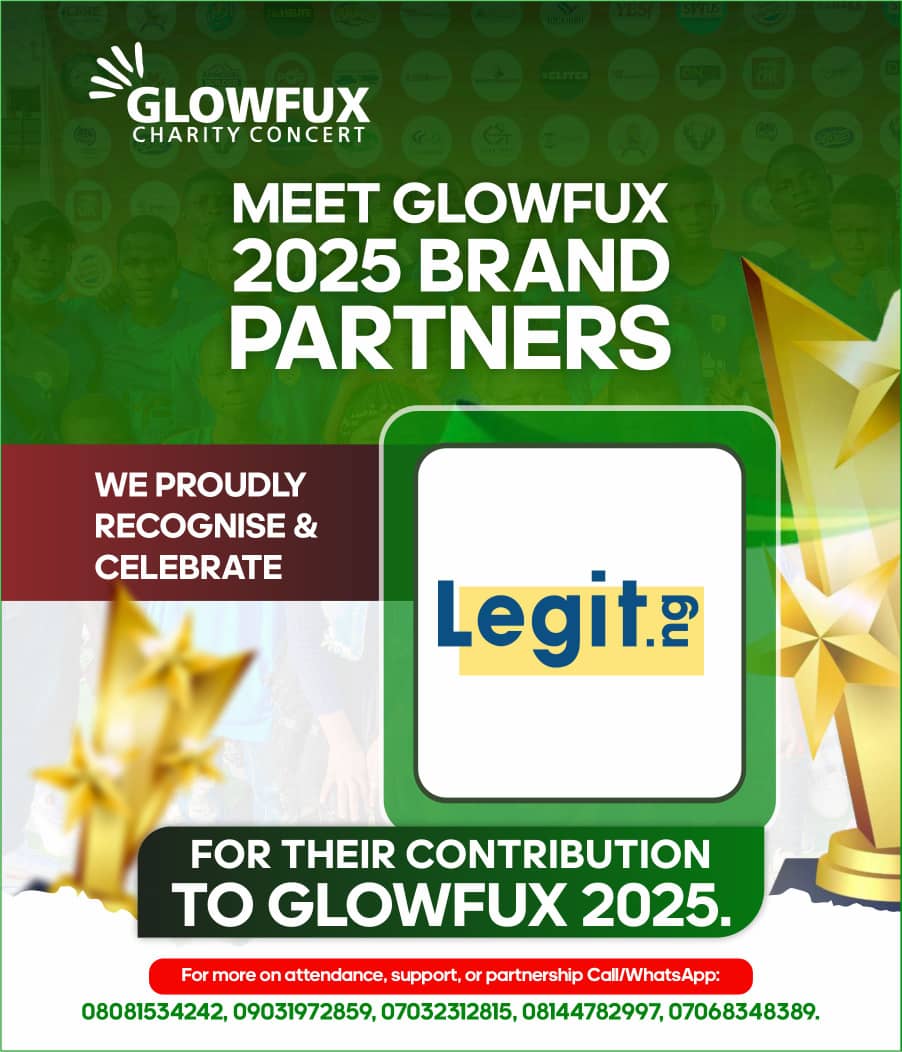 glowfuxconcert's tweet photo. We proudly celebrate LEGIT Productions, a dedicated media partner supporting GLOWFUX in 2025.

As a blogging and publishing platform, @legitngnews is actively supporting GLOWFUX in its first year of partnership through digital publication, event coverage, and event reporting https://t.co/KzPRoih98k