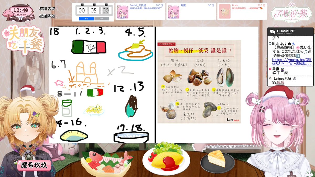 「墨西哥奶油莎莎義式香料淡菜海瓜子燉飯」
玖玖抽到這題目真的辛苦了😆
#咲朋友吃早餐 #玖要開始 #櫻花綻放中