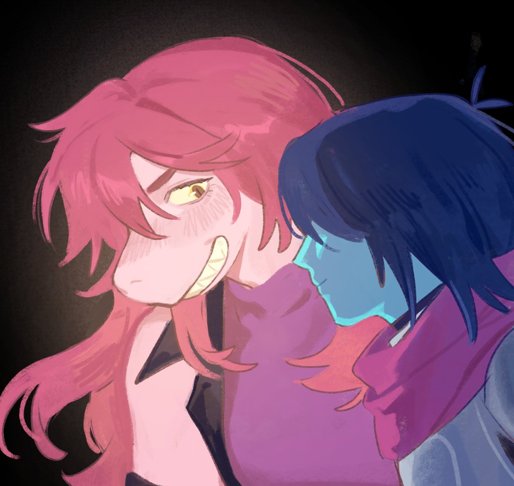 duongesean's tweet image. Another draft that I probably won't finish 
#krusie 
#DELTARUNE