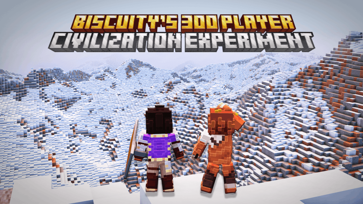 Lumi_nux's tweet photo. Hi! My names Luminux and I'm hoping to be a Minecraft youtuber soon. For my first post I wanted to share a thumbnail I made for a friend for his video. Check out my bio for more info on me. Make sure to follow!
#biscuityciv @BiscuityYouTube https://t.co/ESeGz8w5bW